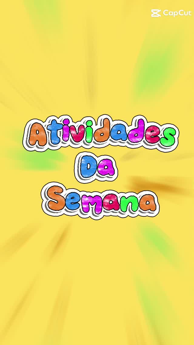 “Atividades da Semana”
